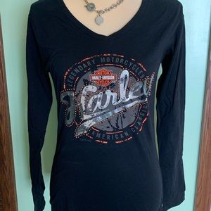 Harley Davidson long sleeve black size L